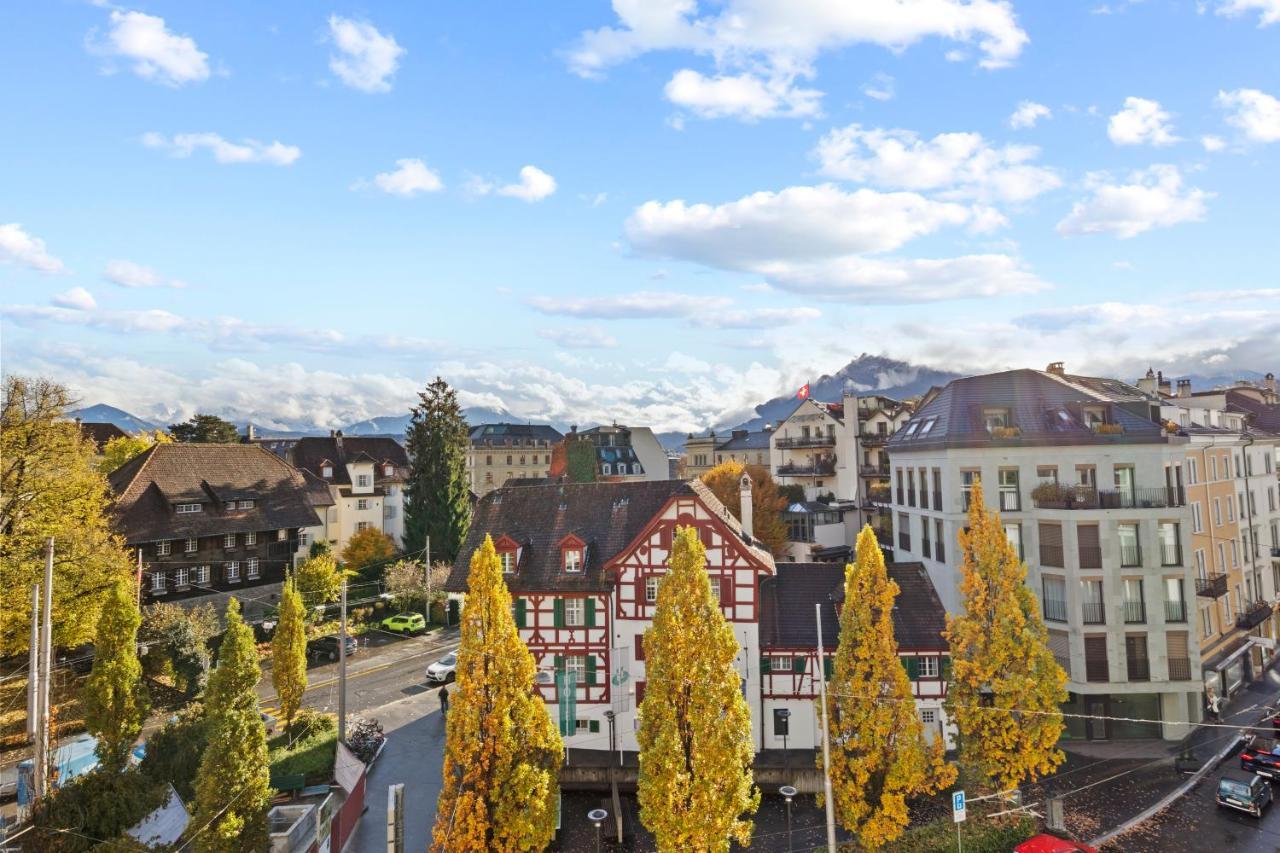 Bright, Central & Modern Apartment Luzern Exterior foto